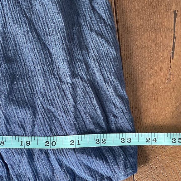 O'Neil Dark Blue Long Flowy Tank Size S - Picture 6 of 6